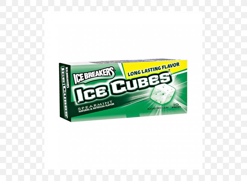 Chewing Gum Mentha Spicata Ice Breakers Mint Ice Cube, PNG, 525x600px, Chewing Gum, Brand, Candy, Cube, Extra Download Free