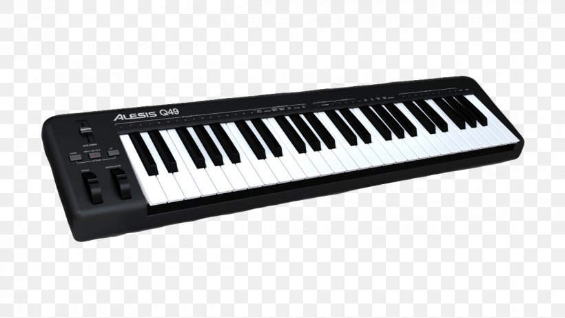Computer Keyboard MIDI Keyboard MIDI Controllers Musical Keyboard, PNG, 1200x675px, Watercolor, Cartoon, Flower, Frame, Heart Download Free