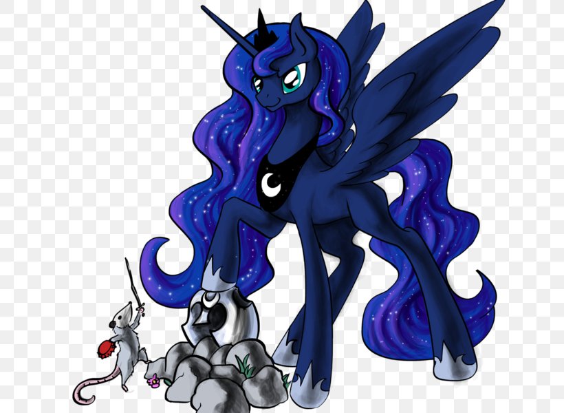 My Little Pony Princess Luna DeviantArt, PNG, 720x600px, Pony, Animal Figure, Cartoon, Cobalt Blue, Deviantart Download Free