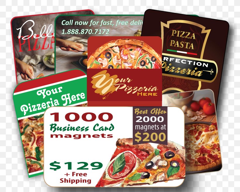 Business Cards Craft Magnets Information Pizza Marketing, PNG, 800x657px, Business Cards, Brand, Business, Catering, Convenience Food Download Free
