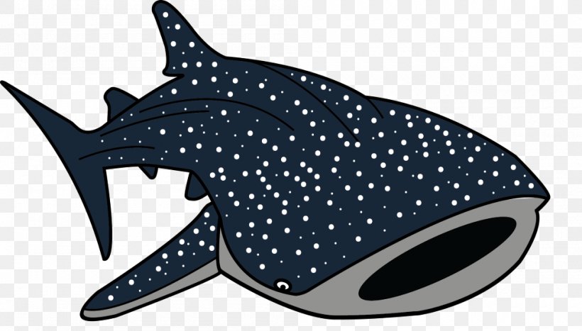 Whale Shark Drawing Clip Art, PNG, 1000x570px, Shark, Black, Bull Shark, Cartilaginous Fish, Cartoon Download Free