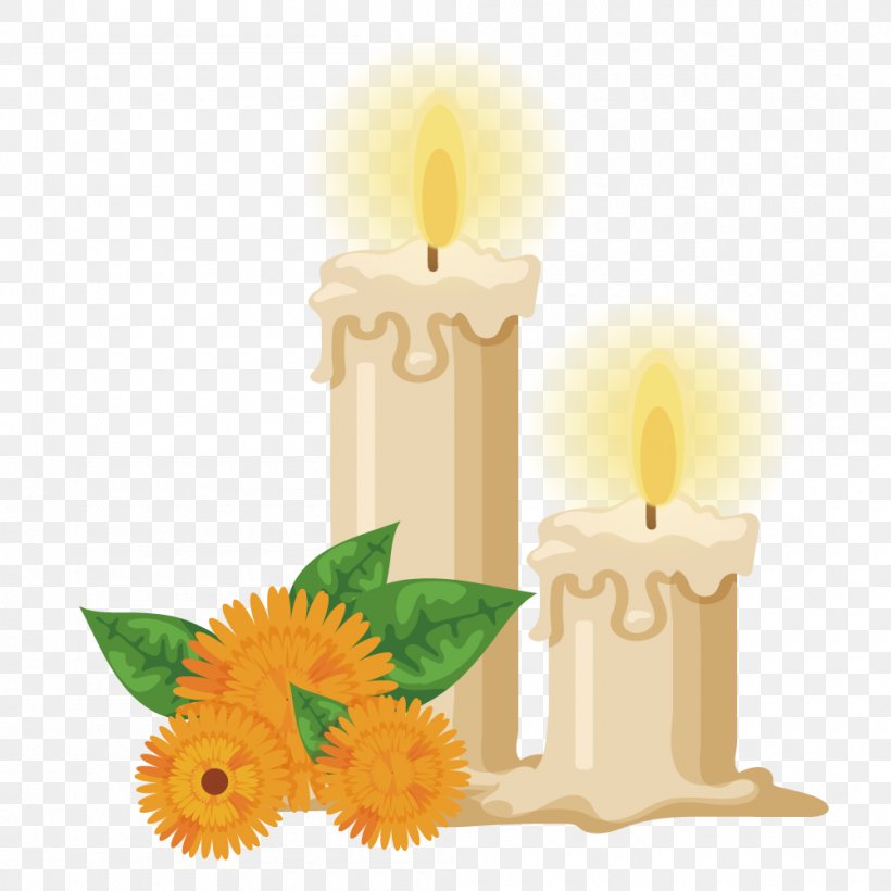 Flower Candle, PNG, 1000x1000px, Flower, Candle, Flame, Floral Design, Floristry Download Free