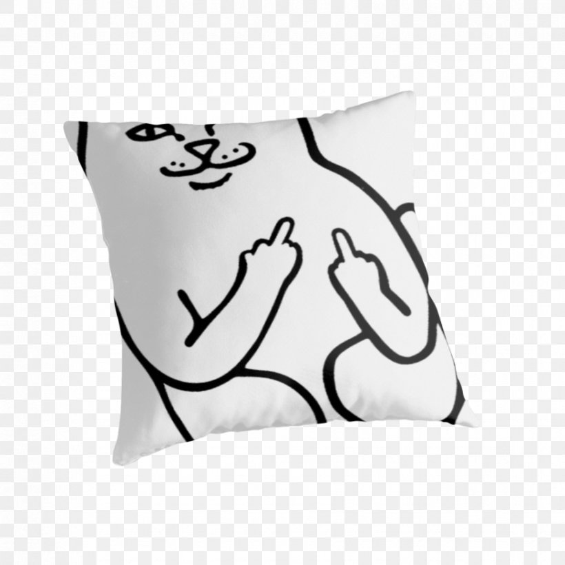 Long-sleeved T-shirt Pillow Clothing RIPNDIP, PNG, 875x875px, Tshirt, Clothing, Cushion, Dolls Kill, Grip Tape Download Free