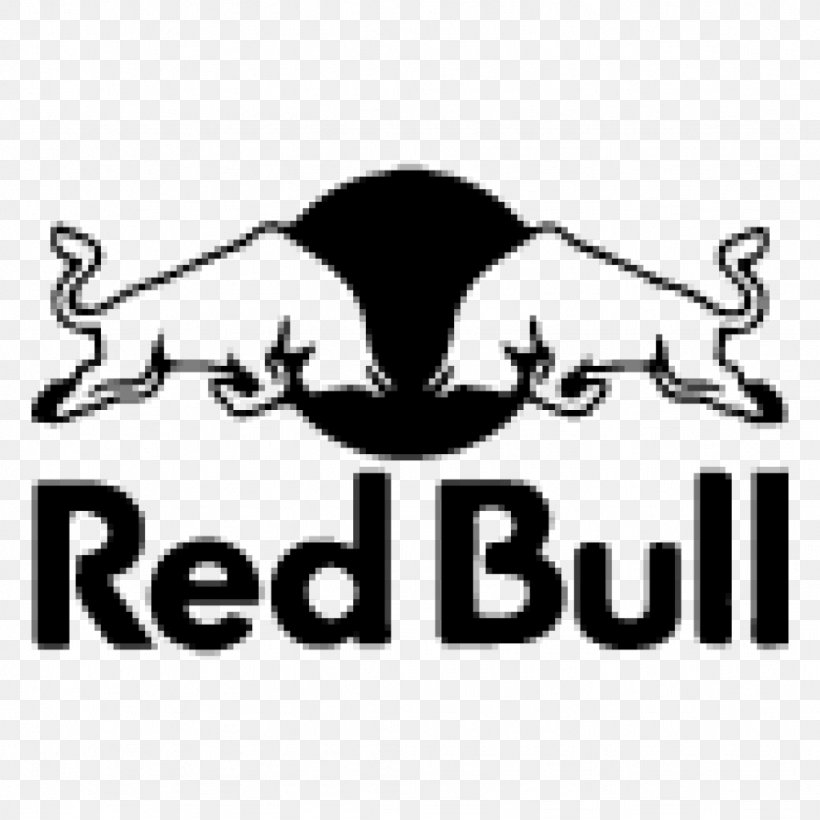 Red Bull Simply Cola Red Bull Thre3Style Logo Monster Energy, PNG, 1024x1024px, Red Bull, Advertising, Area, Black, Black And White Download Free