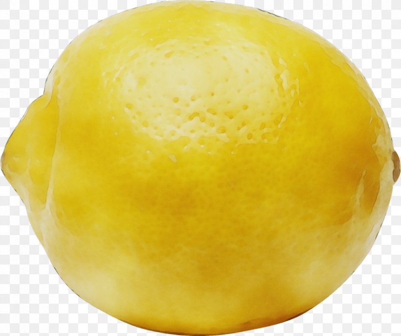 Yellow Lemon Sweet Lemon Fruit Food, PNG, 850x712px, Watercolor, Ball, Citron, Citrus, Food Download Free