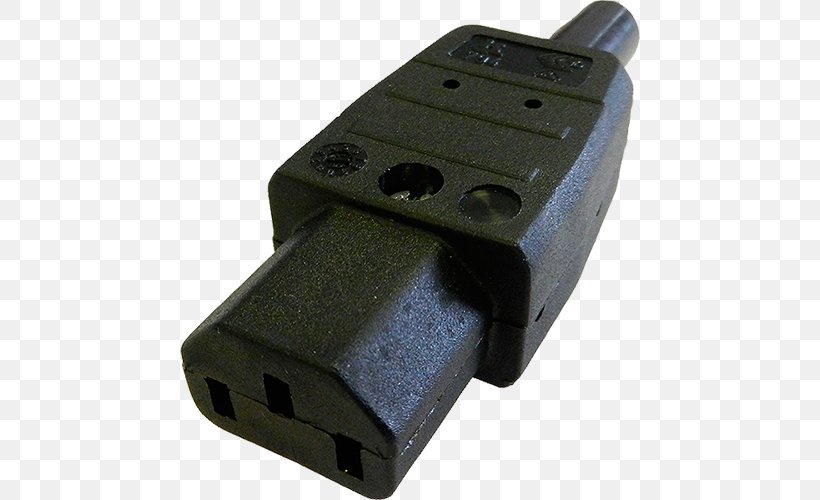 Electrical Connector IEC 60320 AC Power Plugs And Sockets Gender Of Connectors And Fasteners Lead, PNG, 500x500px, Electrical Connector, Ac Power Plugs And Sockets, Adapter, Ampere, Electrical Cable Download Free