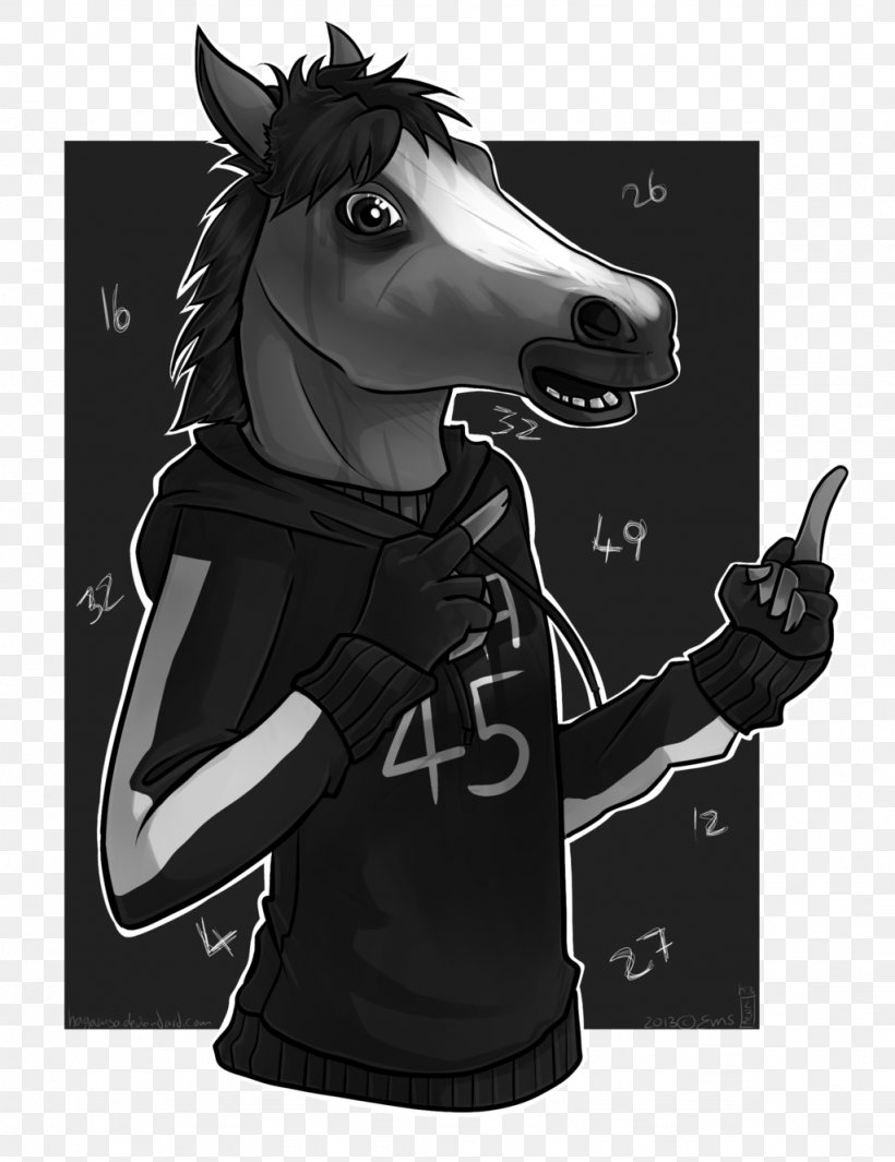 Horse Head Mask Cry Of Fear Art, PNG, 1024x1331px, Horse, Art, Black, Black And White, Bridle Download Free
