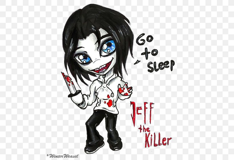 Jeff The Killer Minecraft Drawing Creepypasta, PNG, 500x560px, Watercolor, Cartoon, Flower, Frame, Heart Download Free