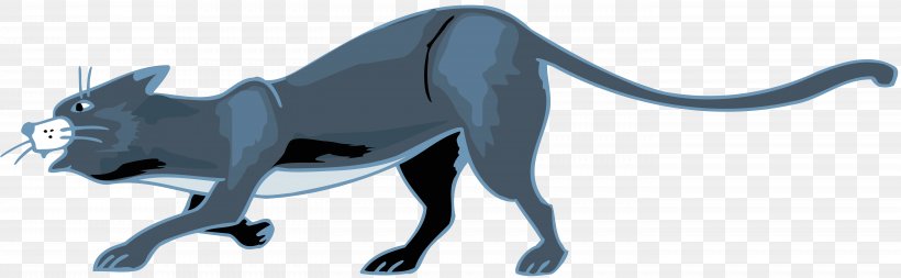 Black Cat Dog Felidae Cougar, PNG, 5658x1751px, Cat, Animal, Animal Figure, Big Cat, Big Cats Download Free