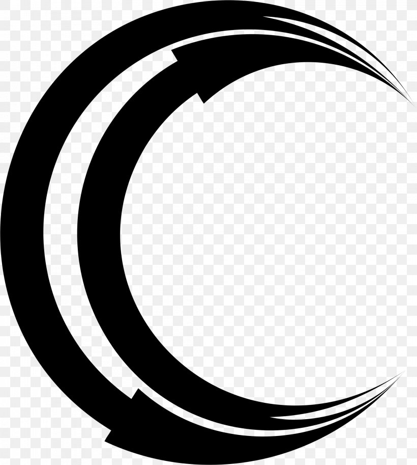 Crescent Clip Art, PNG, 2086x2324px, Crescent, Artwork, Black, Black And White, Diagram Download Free