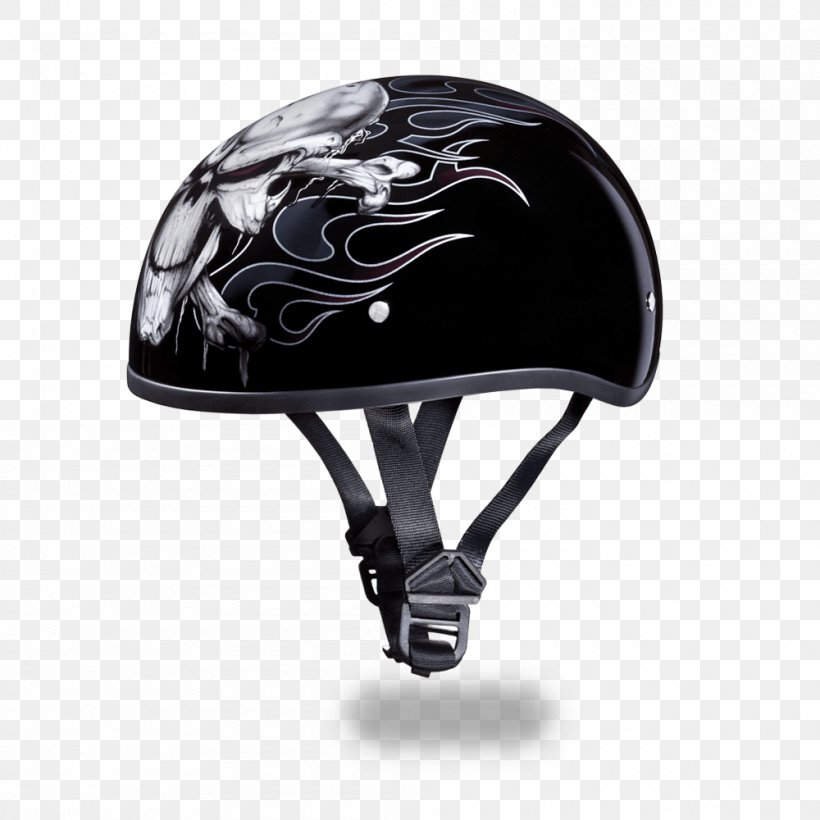 Motorcycle Helmets Skull Daytona Helmets Harley-Davidson, PNG, 1000x1000px, Motorcycle Helmets, Bicycle, Bicycle Clothing, Bicycle Helmet, Bicycles Equipment And Supplies Download Free
