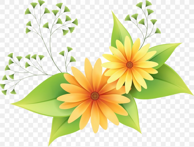Vector Graphics Flower Clip Art Image, PNG, 6239x4734px, Flower, Artificial Flower, Cut Flowers, Daisy Family, Floral Design Download Free