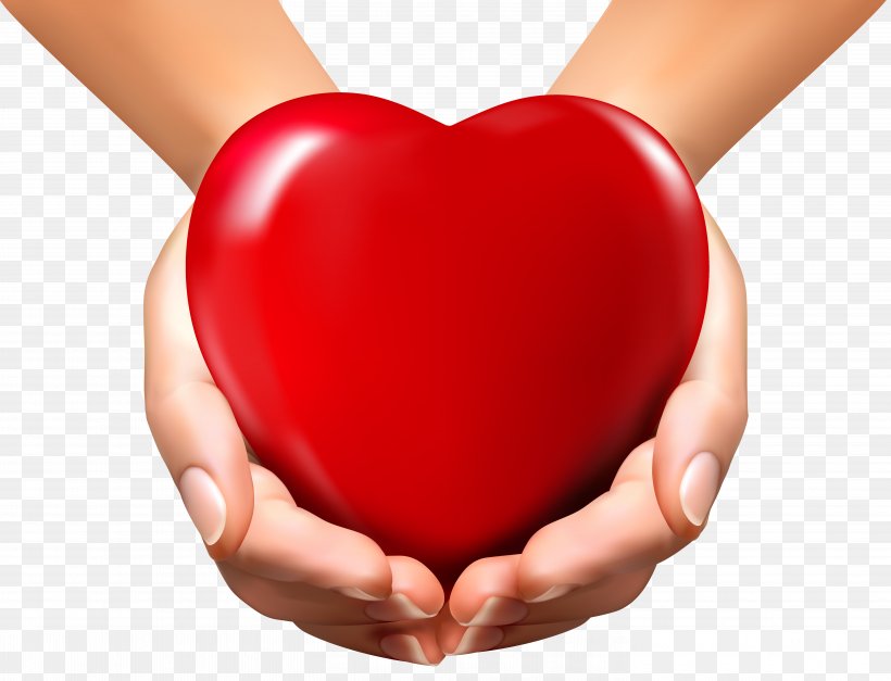 Heart Hand Clip Art, PNG, 5799x4435px, Heart, Finger, Hand, Hand Heart, Heart In Hand Download Free