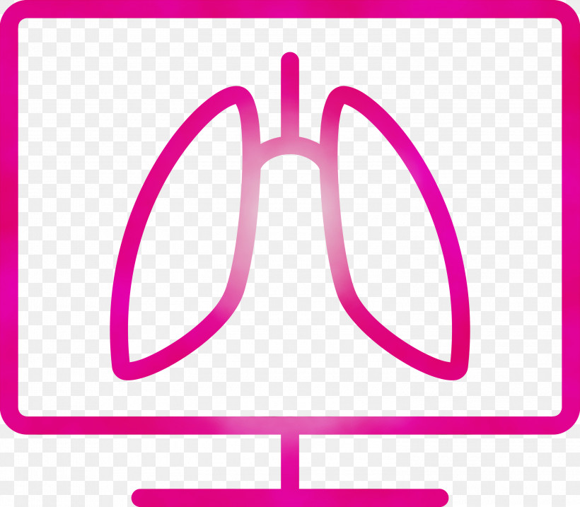 Pink Line Magenta Symbol Circle, PNG, 3000x2625px, Corona Virus Disease, Circle, Line, Lungs, Magenta Download Free