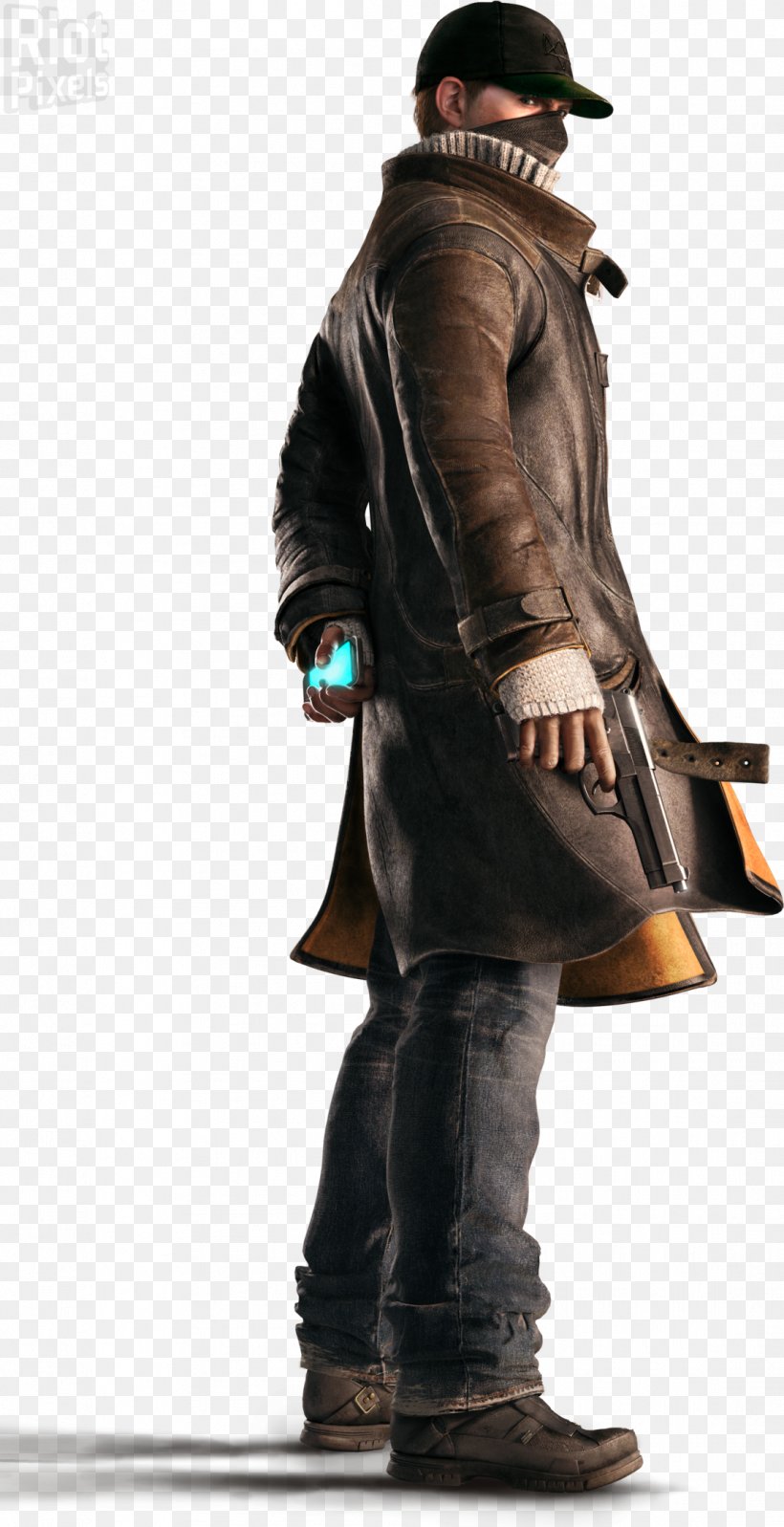 Watch Dogs 2 Aiden Pearce Video Game Security Hacker, PNG, 1109x2160px, Watch Dogs, Action Figure, Aiden Pearce, Character, Coat Download Free