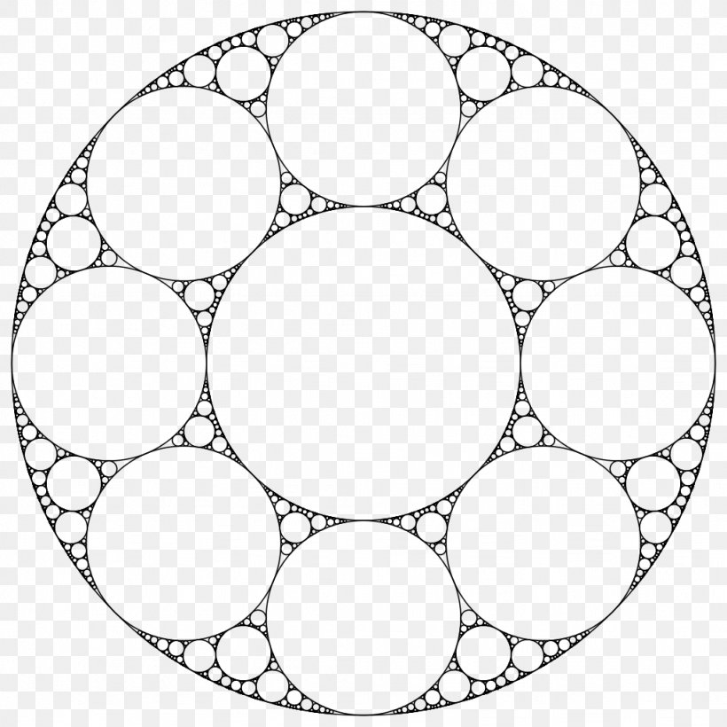 Apollonian Gasket Apollonian Circles Mathematics Geometry, PNG, 1024x1024px, Apollonian Gasket, Apollonian Circles, Apollonius Of Perga, Area, Base Download Free