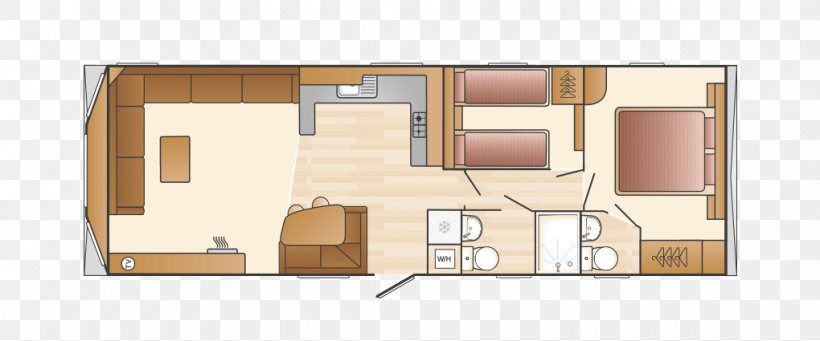 Caravan Centrum Roels Floor Plan Home Window House, PNG, 1020x425px, Floor Plan, Architecture, Area, Bedroom, Caravan Download Free