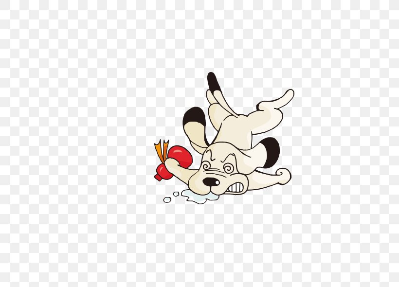 Cartoon Dog Illustration, PNG, 590x590px, Cartoon, Animal, Animation, Comics, Creative Work Download Free