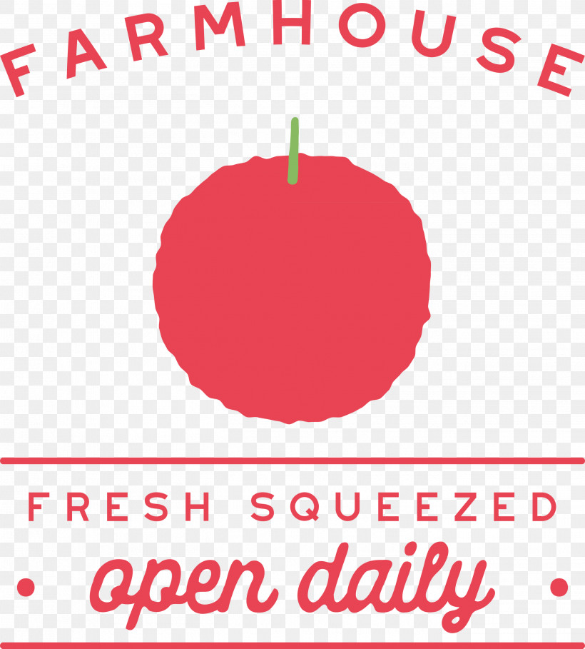 Farmhouse Fresh Squeezed Open Daily, PNG, 2704x2999px, Farmhouse, Fresh Squeezed, Fruit, Geometry, Line Download Free