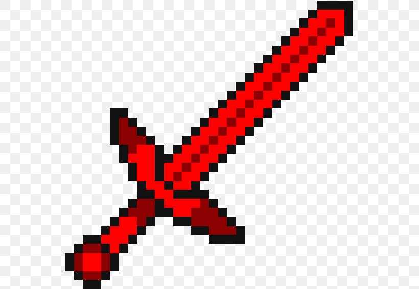 Terraria Pixel Art Minecraft, PNG, 565x565px, 2d Computer Graphics, Terraria, Art, Baseball Bats, Digital Art Download Free