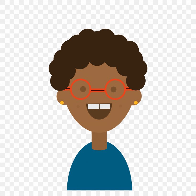 Glasses Clip Art Nose Illustration Human Behavior, PNG, 2499x2499px, Glasses, Afro, Animation, Art, Behavior Download Free
