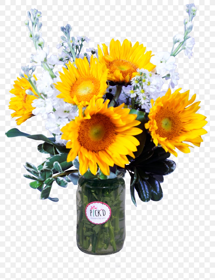Common Sunflower Flower Bouquet Cut Flowers Floral Design, PNG, 800x1067px, Common Sunflower, Annual Plant, Artificial Flower, Calendula, Chrysanthemum Download Free
