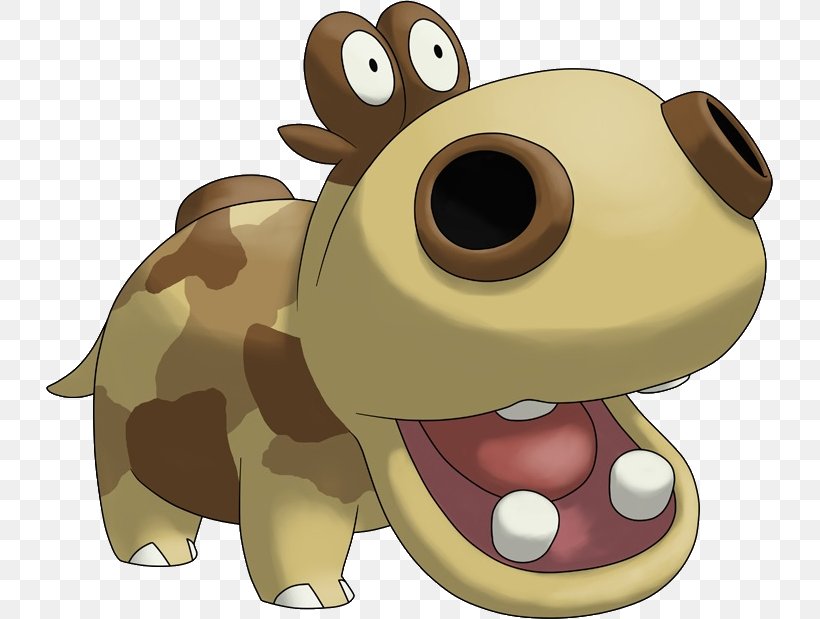 Dog Pokémon X And Y Pokémon Ranger Pokémon Adventures Hippopotas, PNG, 727x619px, Dog, Amphibian, Bear, Bulbapedia, Carnivoran Download Free