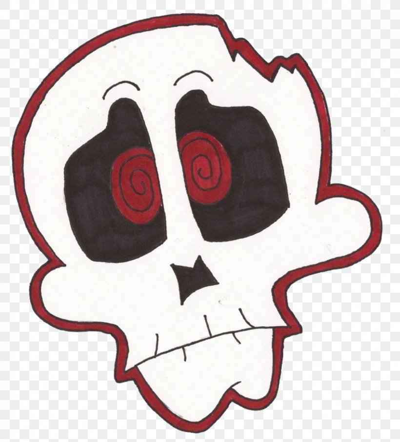Skull Headgear Character Clip Art, PNG, 850x940px, Watercolor, Cartoon, Flower, Frame, Heart Download Free