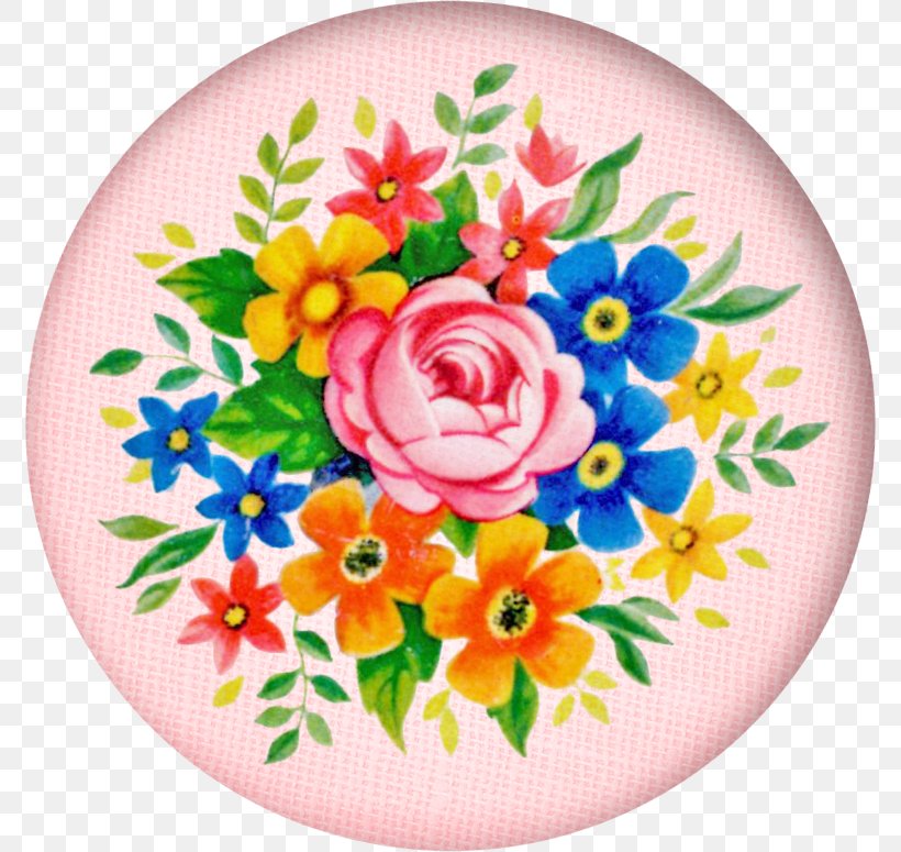 Floral Design Textile Paper Cut Flowers, PNG, 776x775px, Floral Design, Art, Button, Cut Flowers, Decoupage Download Free