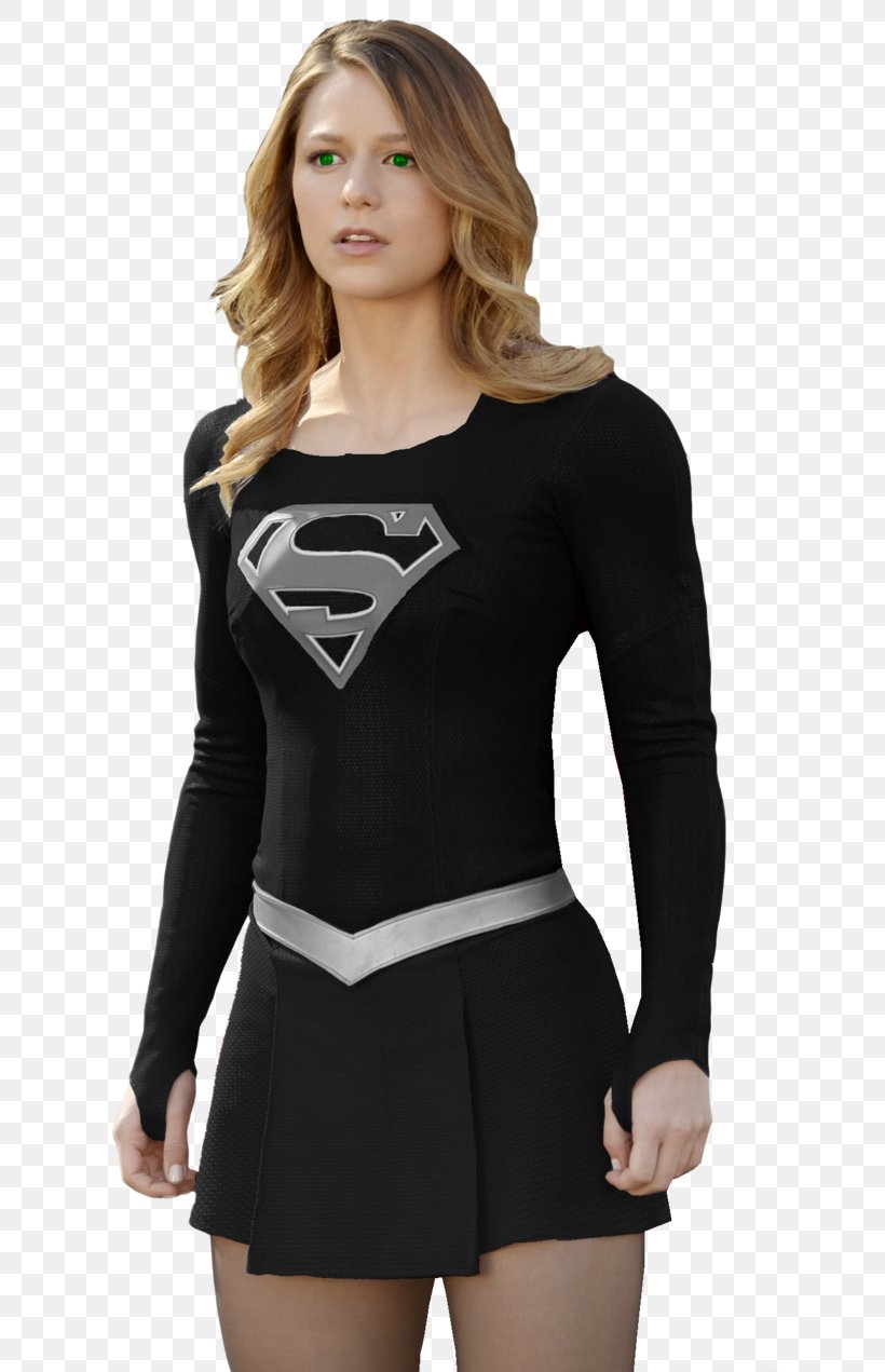 Melissa Benoist Supergirl Kara Zor-El Green Arrow Wonder Woman, PNG, 629x1271px, Melissa Benoist, Black, Clothing, Comic Book, Comics Download Free
