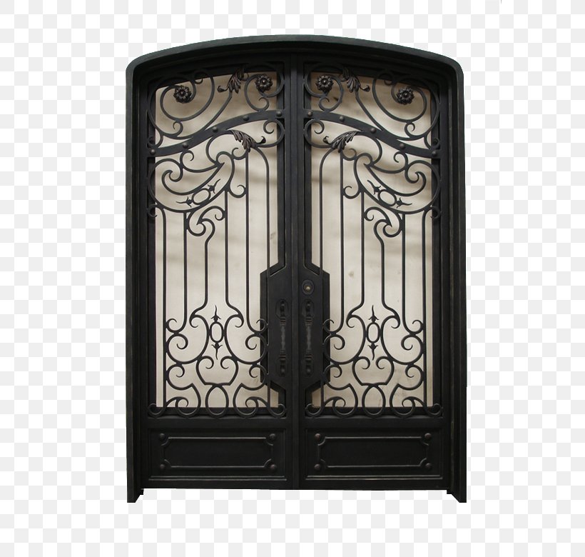 Wrought Iron Window Door Gate, PNG, 586x780px, Iron, Deck Railing, Door, Forging, Gate Download Free