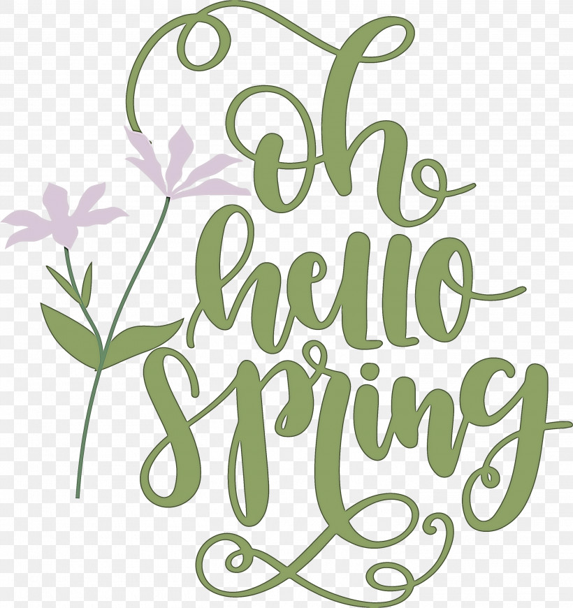 Hello Spring Oh Hello Spring Spring, PNG, 2827x3000px, Hello Spring, Calligraphy, Logo, Spring, Text Download Free