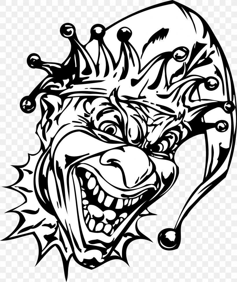 Joker Evil Clown AutoCAD DXF, PNG, 1472x1746px, Watercolor, Cartoon, Flower, Frame, Heart Download Free