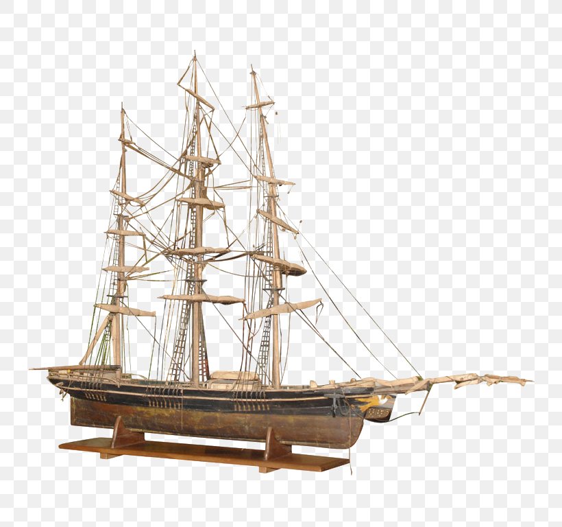 Brigantine Ship Model Clipper Fluyt, PNG, 768x768px, Brigantine, Baltimore Clipper, Barque, Barquentine, Boat Download Free