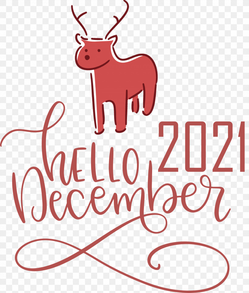 Hello December December Winter, PNG, 2542x3000px, Hello December, Cartoon, Character, December, Deer Download Free