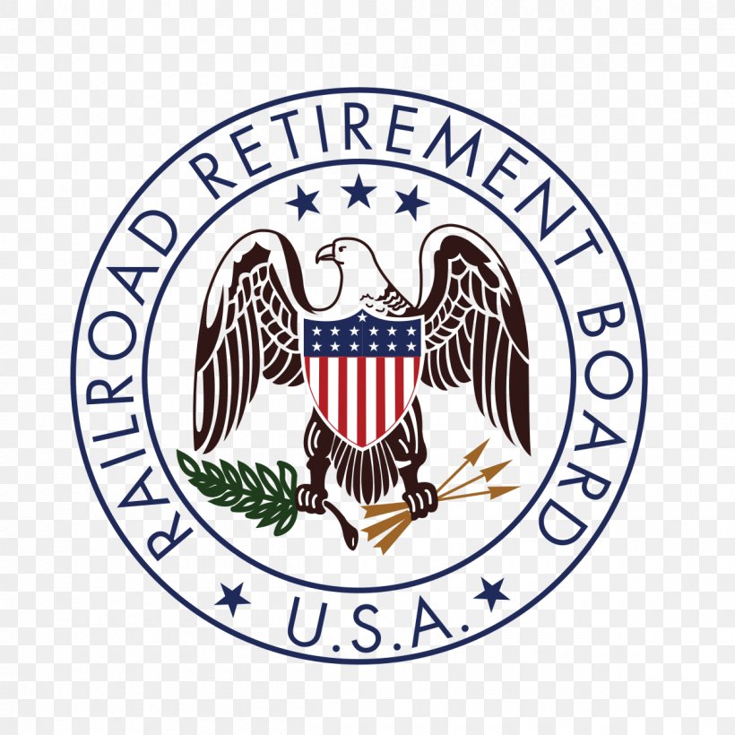 Rail Transport Railroad Retirement Board Medicare Tax, PNG, 1200x1200px, Rail Transport, Area, Badge, Brand, Crest Download Free