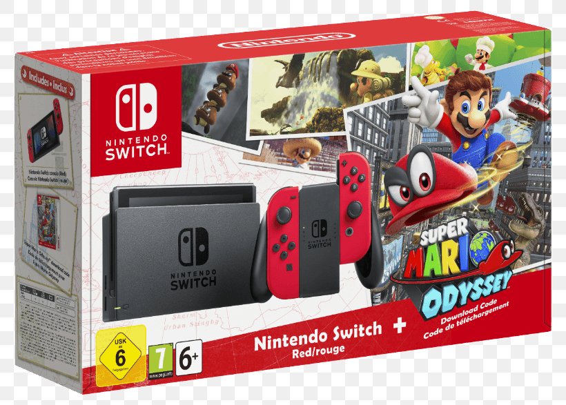 Super Mario Odyssey Nintendo Switch Super Nintendo Entertainment System Video Game Consoles, PNG, 786x587px, Super Mario Odyssey, Electronic Device, Electronics, Gadget, Game Download Free
