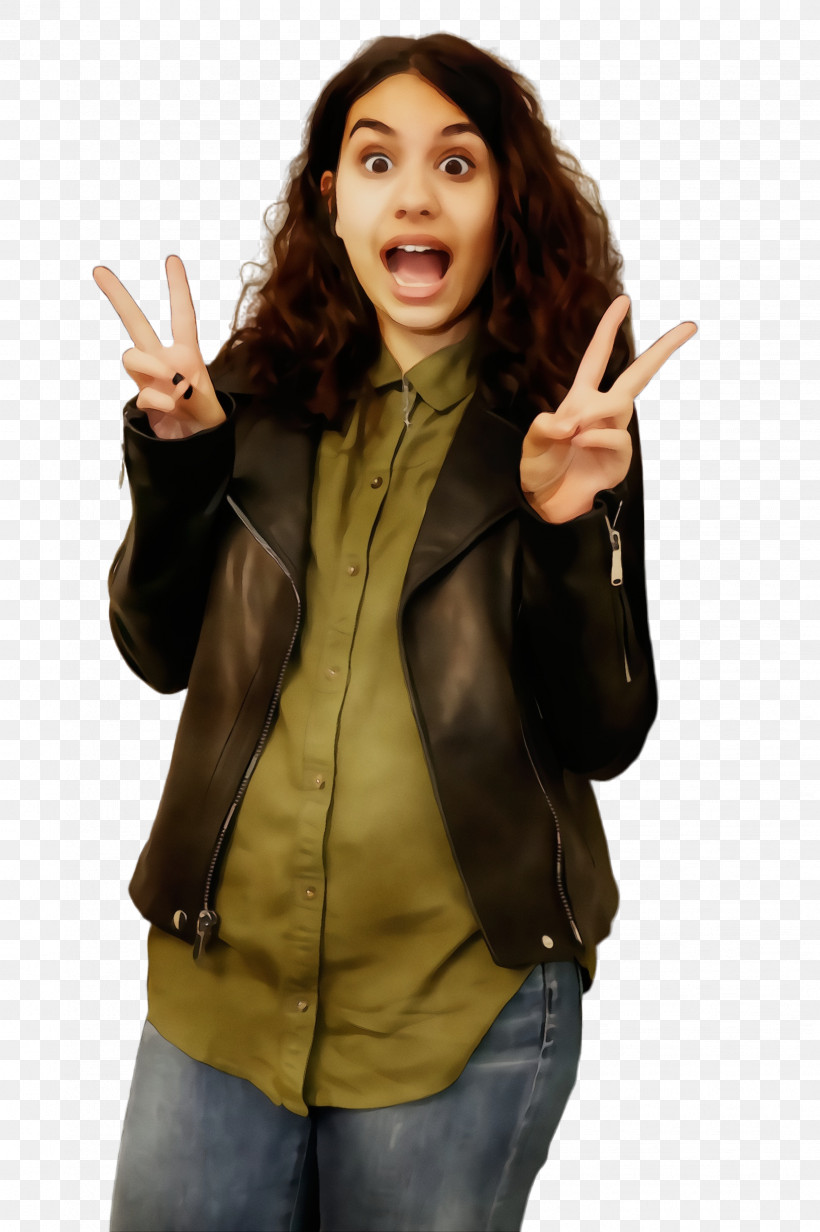 Alessia Cara MTV Europe Music Award Blazer Apple SoHo Leather, PNG, 1632x2452px, Watercolor, Alessia Cara, Apple Soho, Blazer, Brown Download Free