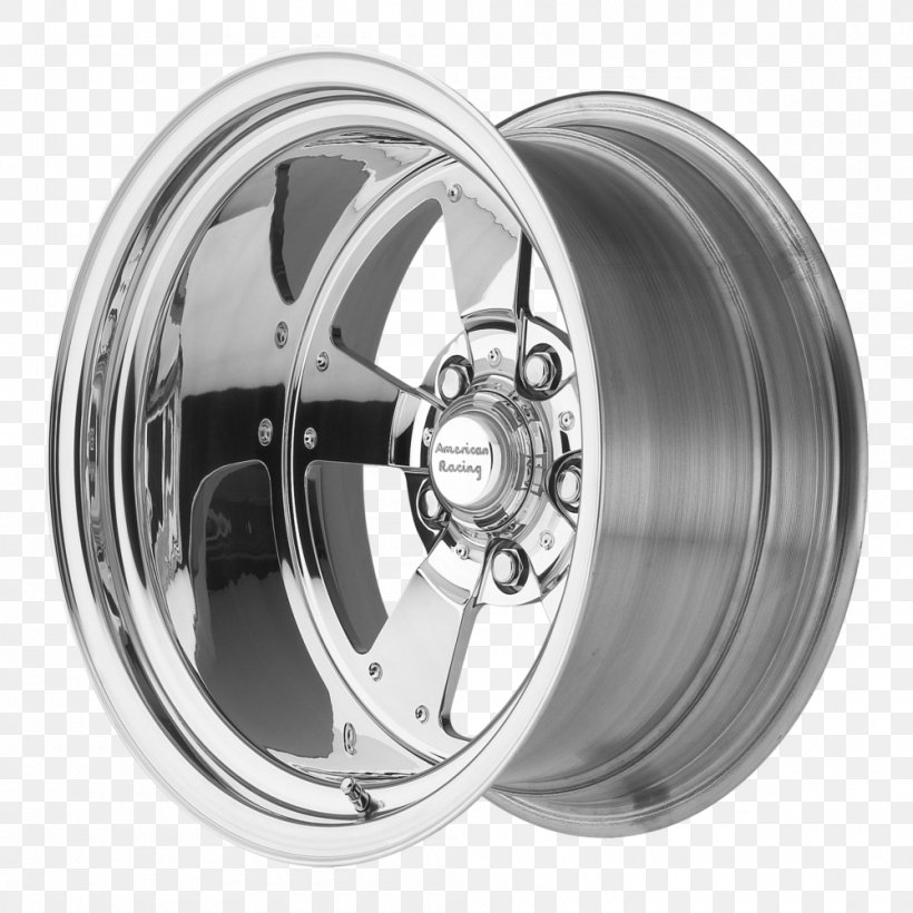 Alloy Wheel Car American Racing Custom Wheel, PNG, 1000x1000px, Alloy Wheel, American Racing, Auto Part, Automotive Wheel System, Black And White Download Free