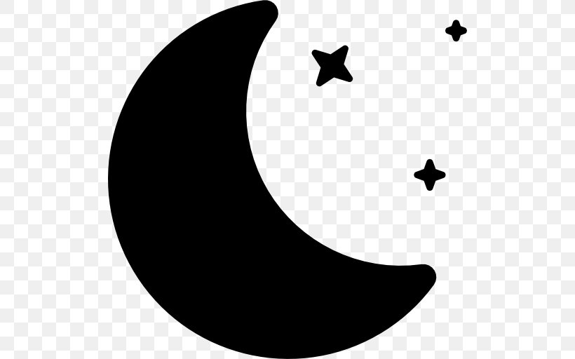 Lunar Phase Full Moon Crescent, PNG, 512x512px, Lunar Phase, Black, Black And White, Crescent, Dark Moon Download Free