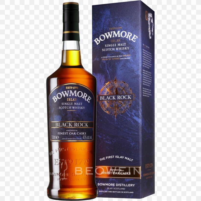 Bowmore Single Malt Whisky Scotch Whisky Islay Whisky Whiskey, PNG, 1080x1080px, Bowmore, Alcoholic Beverage, Bourbon Whiskey, Brennerei, Dessert Wine Download Free