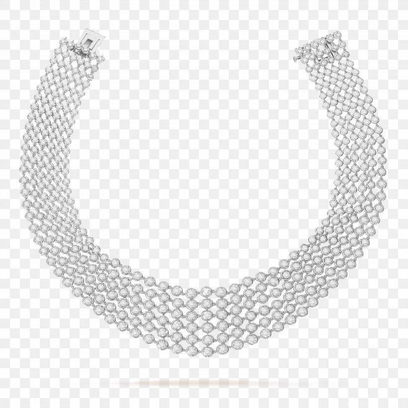 Necklace Van Cleef & Arpels Jewellery Diamond Gold, PNG, 3000x3000px, Necklace, Body Jewellery, Body Jewelry, Brilliant, Chain Download Free