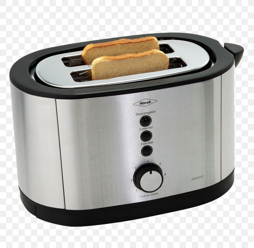 Toaster HACEB Home Appliance Kitchen Bread, PNG, 800x800px, Toaster, Brand, Bread, Furniture, Haceb Download Free