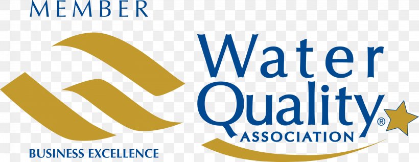 Water Quality Association Water Softening Water Services Trade Association Business, PNG, 3232x1253px, Water Quality Association, Area, Blue, Brand, Business Download Free