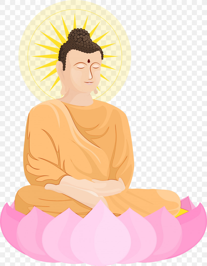 Sitting Meditation, PNG, 2333x3000px, Bodhi Lotus, Lotus, Meditation, Paint, Sitting Download Free