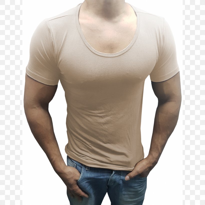 T-shirt Neck Beige, PNG, 1000x1000px, Tshirt, Arm, Beige, Long Sleeved T Shirt, Muscle Download Free