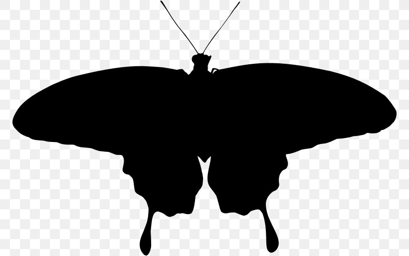 Brush-footed Butterflies Butterfly Moth Silhouette Clip Art, PNG, 772x514px, Brushfooted Butterflies, Arthropod, Bicycle Playing Cards, Biological Life Cycle, Black And White Download Free