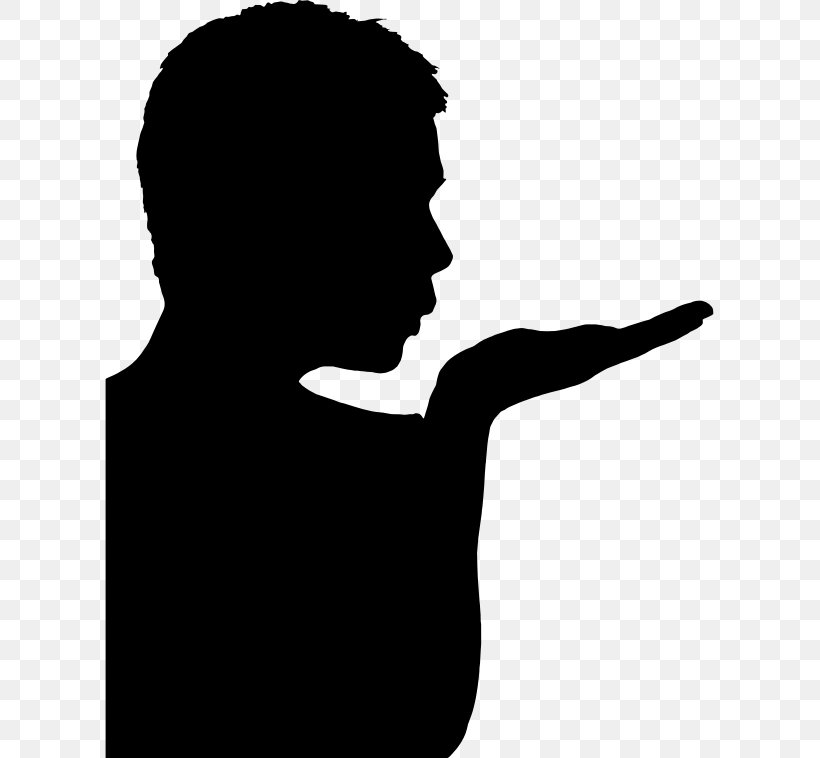 Clip Art, PNG, 609x758px, Silhouette, Arm, Black, Black And White, Finger Download Free