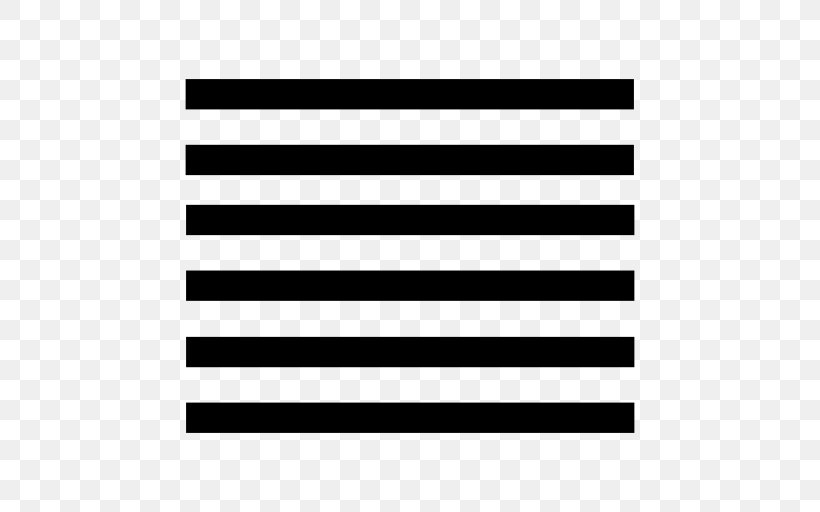 I Ching Yijing Hexagram Symbols, PNG, 512x512px, I Ching, Area, Bagua, Black, Black And White Download Free