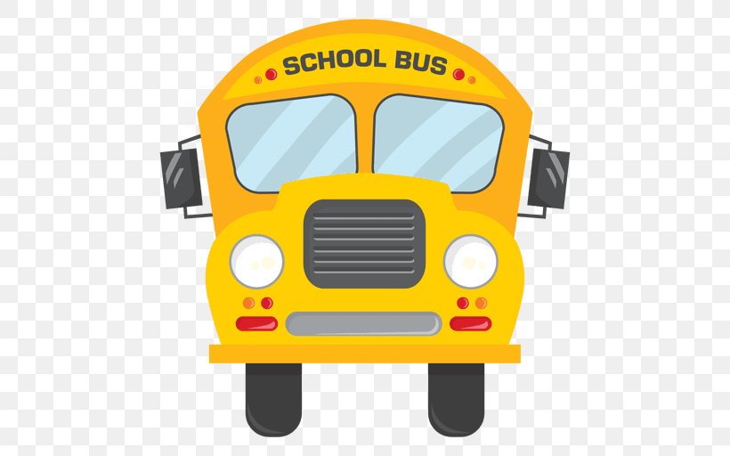 School Bus Yellow, PNG, 512x512px, Bus, Brand, Cartoon, Drawing, Motor Vehicle Download Free